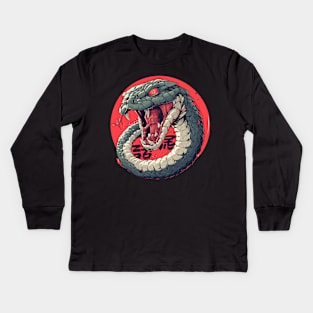 snake Kids Long Sleeve T-Shirt